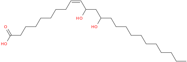 11,13 dihydroxy 9 tetracosenoic acid, (9z) 